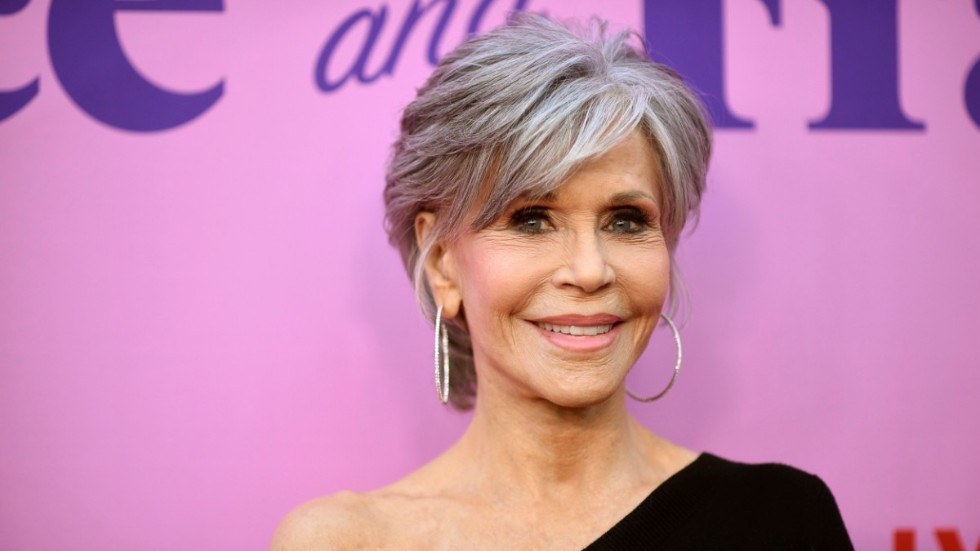 Jane Fonda föddes den 21 december 1937 i New York och är fortfarande aktiv som skådespelare. Arkivbild.