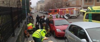 Pojke påkörd av bil på Bråddgatan