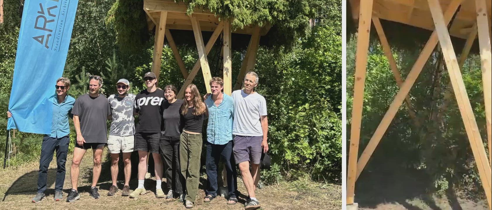 Följ med upp i vindskyddet
