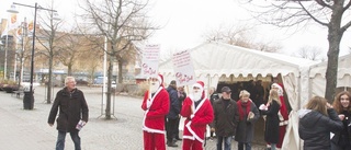 Unga företagare ställde ut på torget