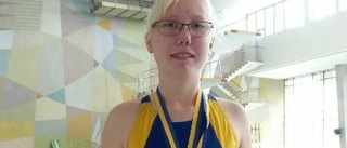 Sanna tog dubbla medaljer