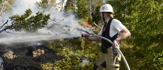 Tillfälligt hög brandrisk när värmen slår till