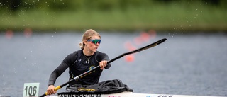 Melina paddlade in som åtta i finalen i Ungern