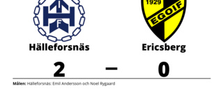 Emil Andersson och Noel Rygaard matchvinnare när Hälleforsnäs vann