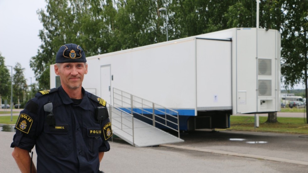 "Faller det väl ut så kommer vi att vilja använda den igen," säger Torbjörn Ebermark, gruppchef för ingripande verksamhet.