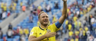 Hyllningen till svenska VM-hjälten Andreas Granqvist – tatuerade in hans matchtröja på benen