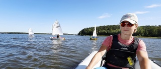 Het vecka för unga jolleseglare