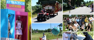 Stekhett karnevalståg sågs av tusentals – hon har varit med i 64 år och fått med hela familjen: "En lång midsommartradition"