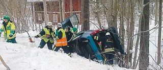 Trafikolycka utanför Tuna