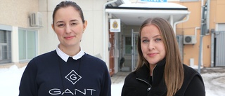 Polisstudenterna Jevgenia och Jenny gör aspiranten i Piteå: "Ingen dag är den andra lik"