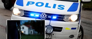 Tjuvarna tog sig in via fönster