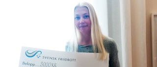 Friidrottsstipendie till Nilsson