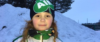 Tova, 12, klarade banan galant: "Inte så jättesvårt"