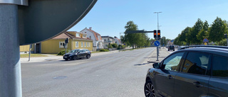 Osäker prognos för blinkande trafikljus på Öster