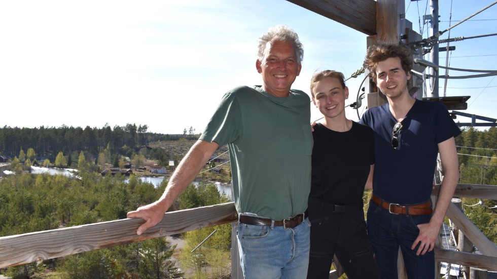 Peter-Anner Hendrix, Kim Schrave och Sven Hendrix driver Adventure Park i Vimmerby. Nu satsar de också på en anläggning i Högsby kommun.