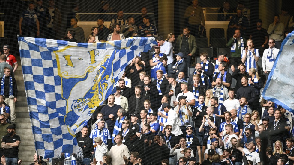 IFK Göteborgs supportrar.