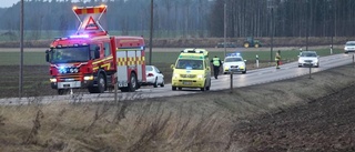 Trafikolycka vid Varvs kyrka