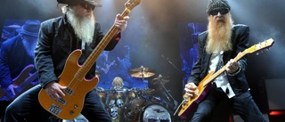 ZZ Top spelar i Uppsala