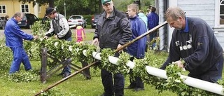 Blöt majning i Ullfors