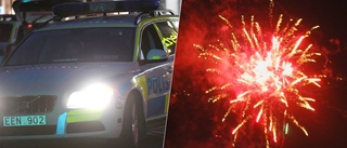 Angrep polis efter raketlarmet