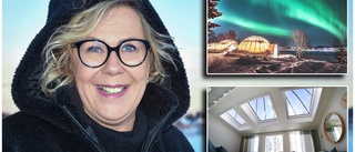 Livsverket slogs i spillror - då reste sig Maarit Lindvall och satsar för fullt: "Jag är så stolt över mina igloor"