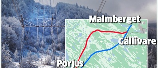 Här kan nya jätteledningen gå • Ska förstärka inför Hybrit • "Två lämpliga korridorer"