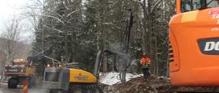 Snart färdigsprängt på 35:an • Nytt långt vägarbete nästa vinter