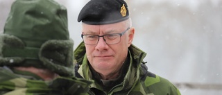 Militärregionchefen:"Använder det vi har på bästa sätt"