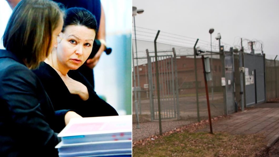 Johanna Möller avtjänar livstidsfängelse på Anstalten Ystad.