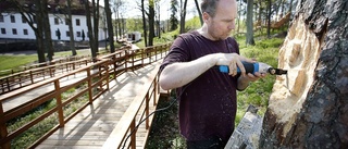 Erkänd Enköpingskonstnär visar konst i Skokloster