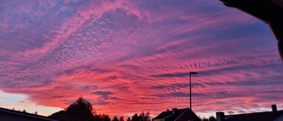 Vacker himmel över Annelund   