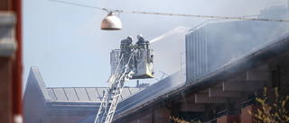 Boende evakuerades vid kraftig brand i Malmö