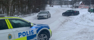 Här tar vansinnesfärden i Virserum slut • Fotgängare blev påkörd