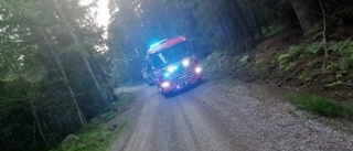 Brand stoppade tågtrafiken vid Norsholm