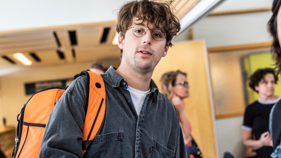 Albin Lee Meldau gläds åt att få sjunga för publik igen. Arkivbild.