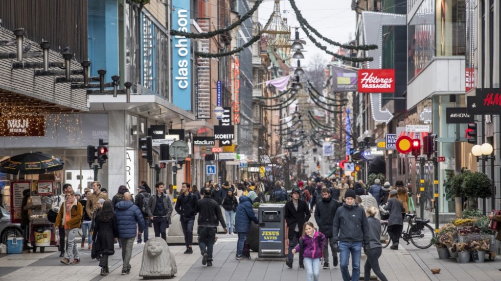 Fler än en av fyra handlare utsattes för brott första kvartalet 2021, enligt svensk handel. Men många polisanmäler inte. Arkivbild.