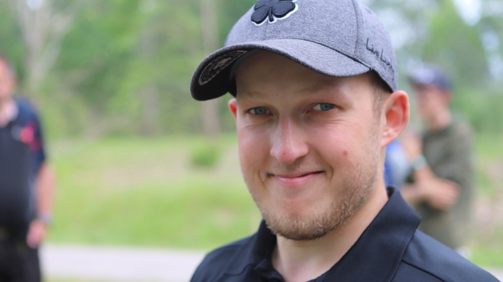 Filip Eriksson, Katrineholms discgolfklubb, tog en andraplats sammanlagt i Kil.