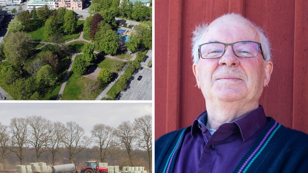 Jan Andersson (SD) presenterar en budget där man vill ha en scen i Stadsparken och stoppa slamspridning.