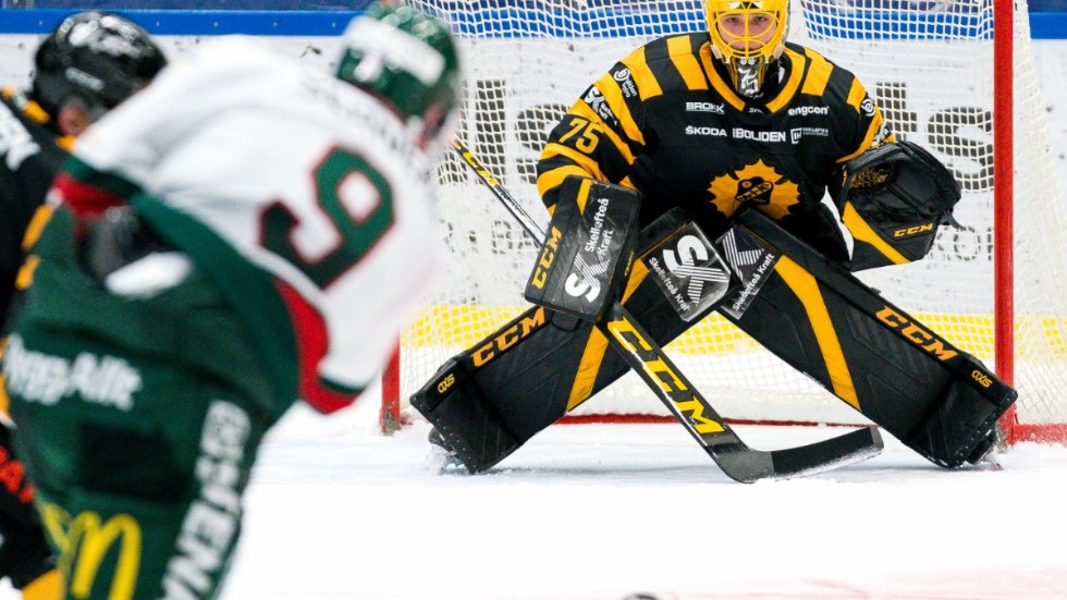 Arvid Söderblom höll tätt när AI vann med 5–1. Han byttes in vid ställningen 2–1. 
