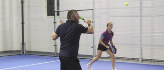 Än är det full fart i padelhallen