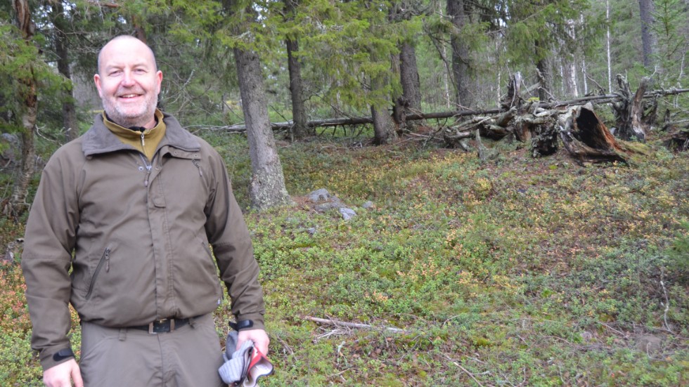 Gaute Larsen, ordförande i Rågholmens vänner vill ha svar från kommunen om vad som ska hända med området.
