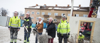 Spadtag intill Stadsparken – tre års kö för takvåning