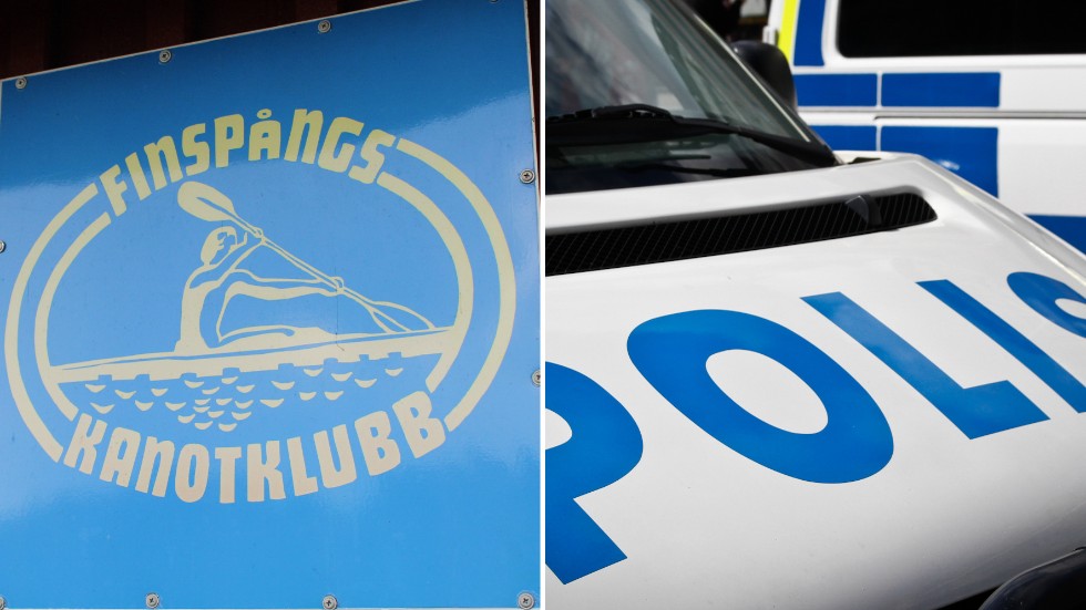 Dörr och dörrkarm förstördes för Kanotklubben i Finspång när en inbrottstjuv togs på bar gärning. Personens medhjälpare är dock på fri fot.