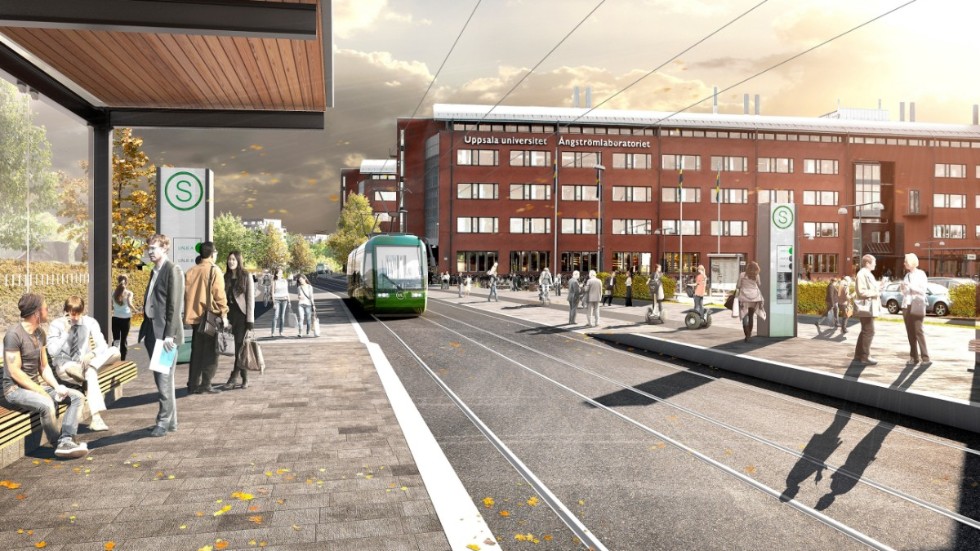 Den nya överenskommelsen har spårväg ut till Bergsbrunna via Ultuna som ett alternativ för att klara kollektivtrafiken.