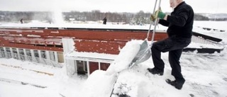 Rasrisk från taken - då stängde skolan