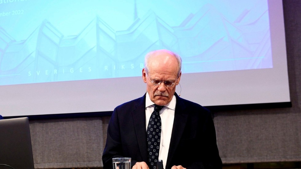 Riksbankschefen Stefan Ingves kraftiga räntehöjningar har gett börsen lite av en chock. Arkivbild.