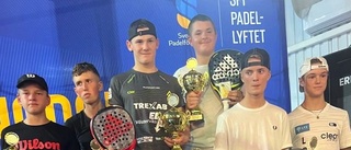 Nytt guld till padeltalangen från Västervik – besegrade klubbkamraterna på vägen