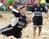 Handbollsfest i Folkparken