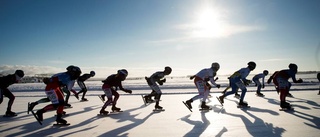 Hundratals trotsade kylen – för heta loppet