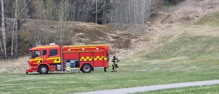 Larm om två befarade skogsbränder – samtidigt